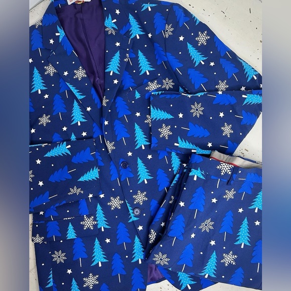 OPPOSUITS - 💙🤍💙- CHRISTMAS- Suit - Picture 1 of 1